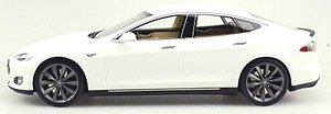 TESLA Model S 2012 (ホワイト) (ミニカー)
