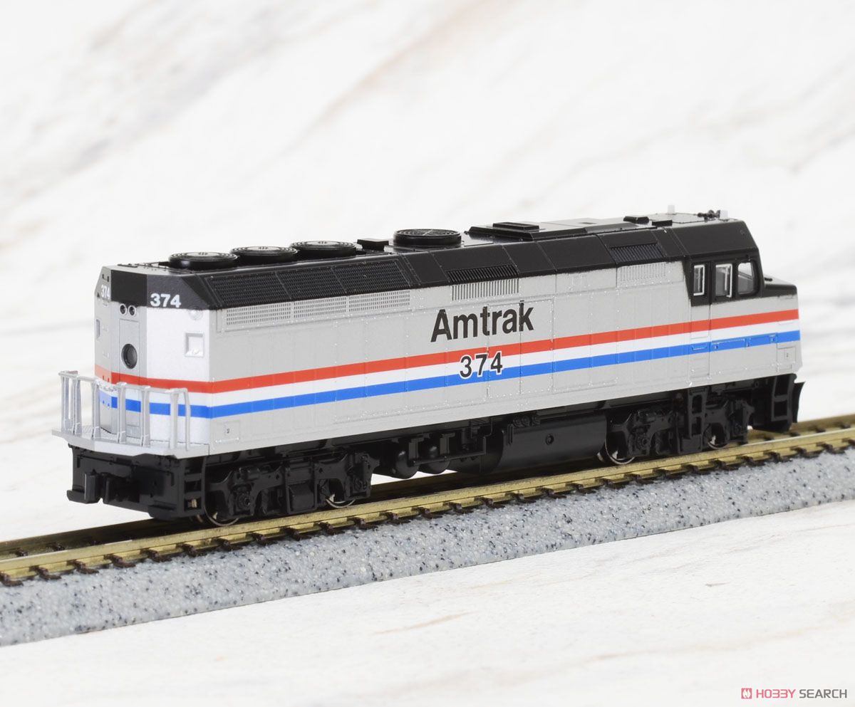 EMD F40PH without Ditch Lights Amtrak(R) Phase III (アムトラック フェーズIII) No.374 ★外国形モデル (鉄道模型) 商品画像3