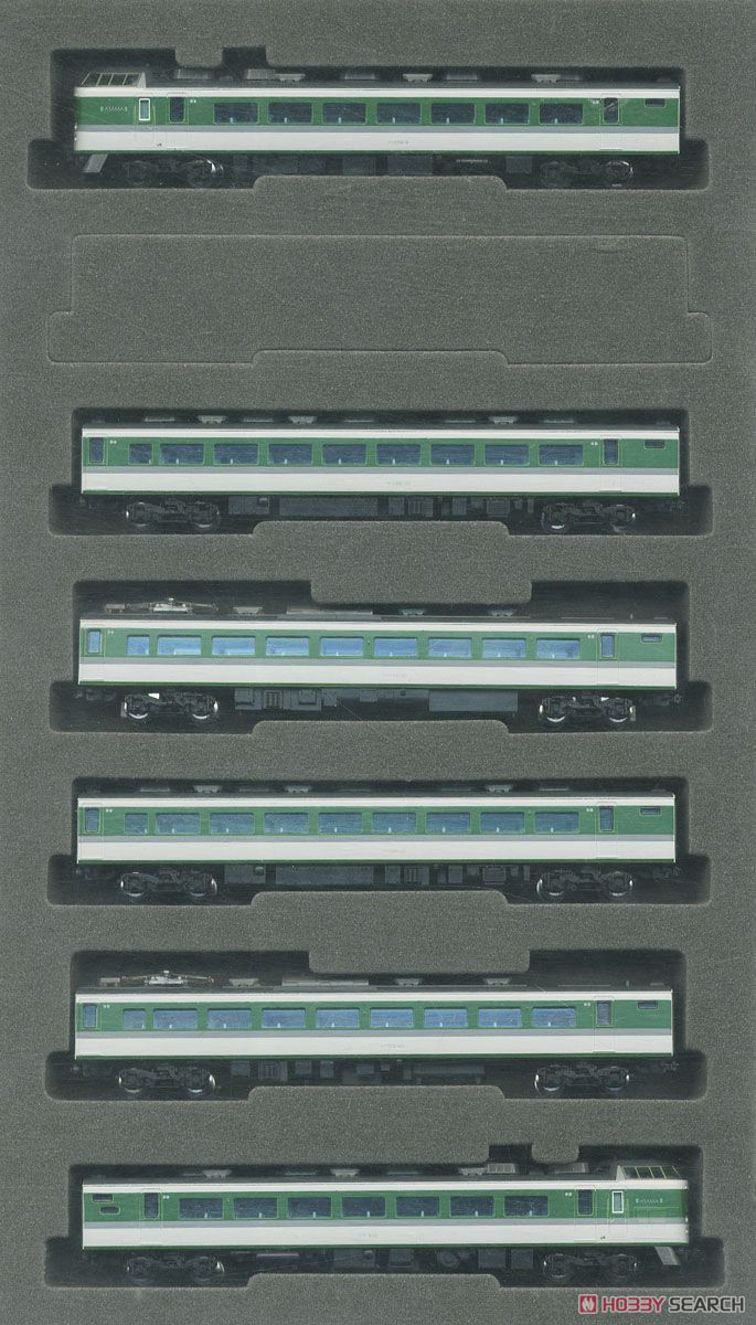 JR 189系電車 (N102編成・あさま色) セット (6両セット) (鉄道模型) 商品画像4