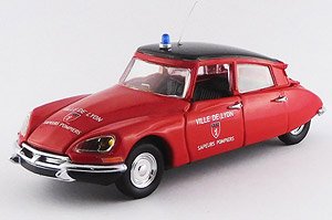 Citroen DS 19 Lyon Fire Department 1956 (Diecast Car)