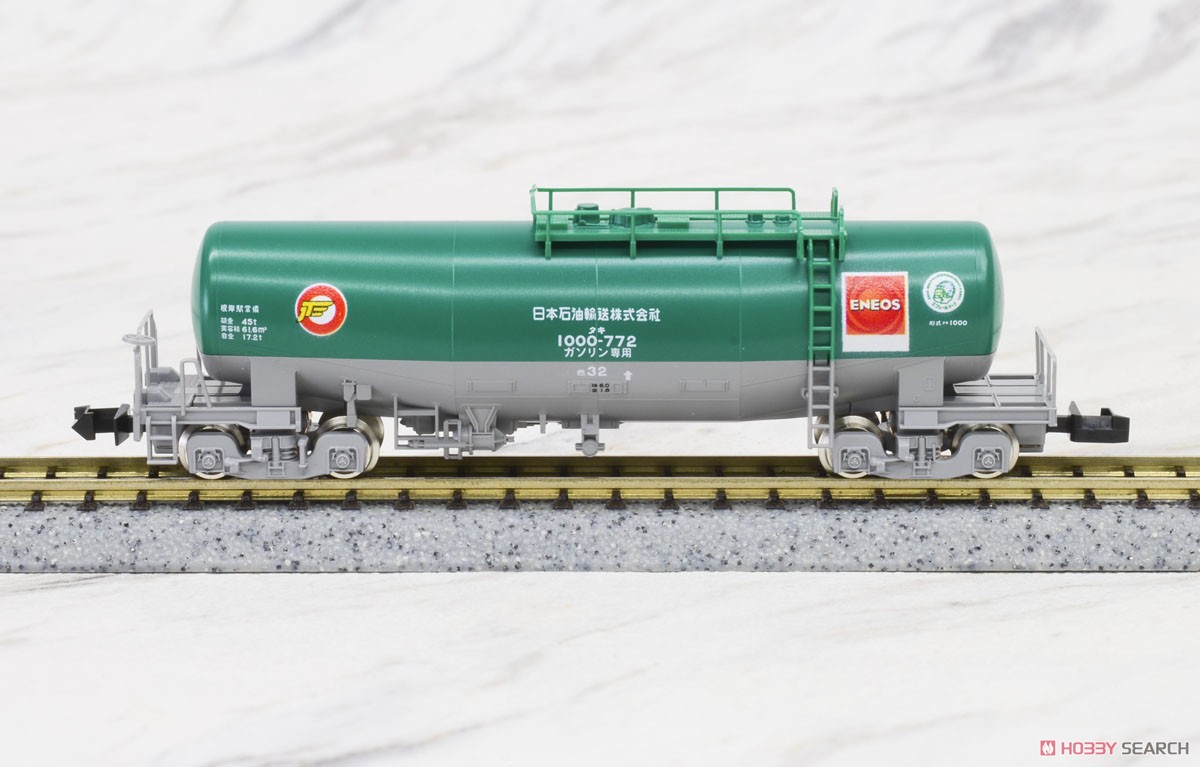 私有貨車 タキ1000形 (日本石油輸送・ENEOS・テールライト付) (鉄道模型) 商品画像1