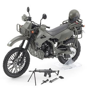 1/12 Little Armory (LM002) 陸上自衛隊偵察オートバイ DX版 (ミニカー)