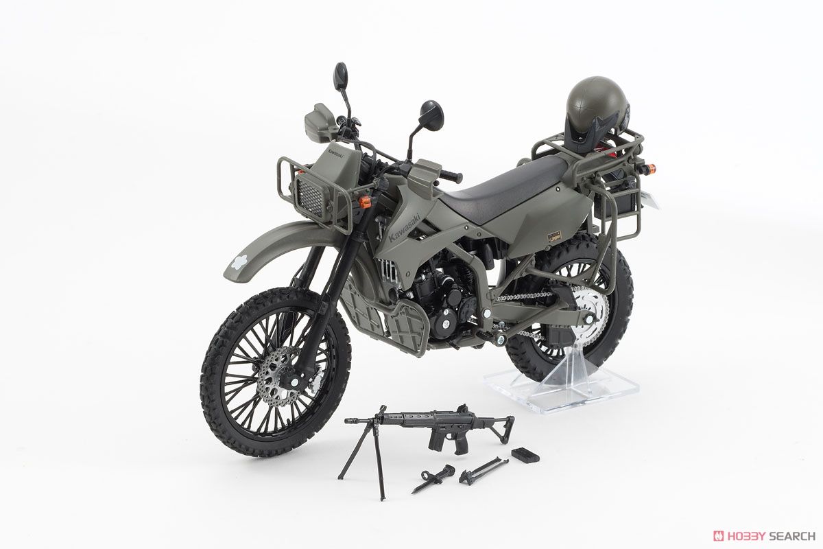 1/12 Little Armory (LM002) JGSDF Reconnaissance Motorcycle DX (Diecast Car) Item picture1