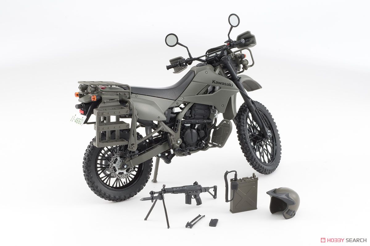 1/12 Little Armory (LM002) JGSDF Reconnaissance Motorcycle DX (Diecast Car) Item picture11