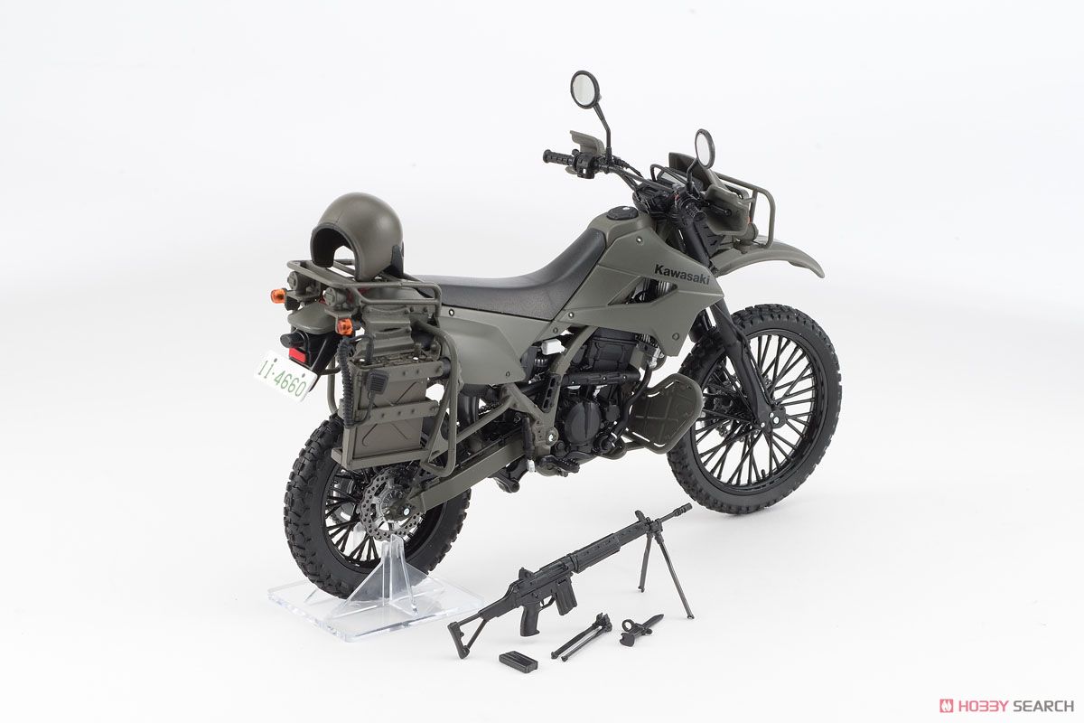 1/12 Little Armory (LM002) JGSDF Reconnaissance Motorcycle DX (Diecast Car) Item picture2