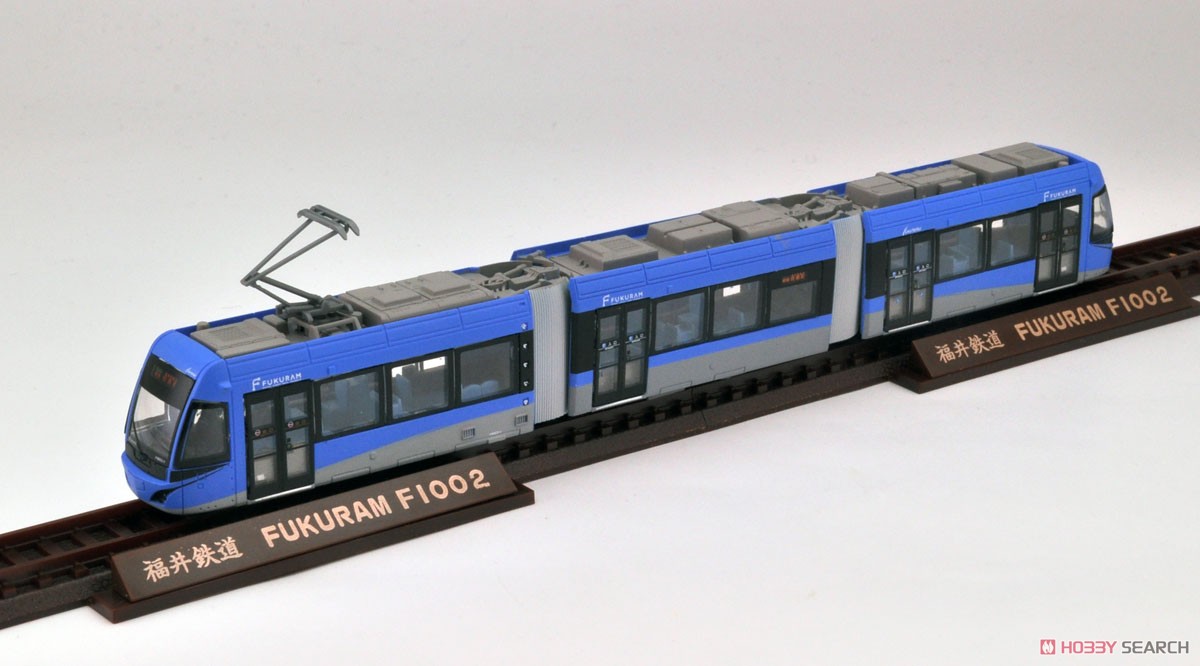 鉄道コレクション 福井鉄道 F1000形 FUKURAM ブルー (F1002) (鉄道模型) 商品画像1