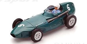 Vanwall VW57 No.6 3rd Belgian GP 1958 Stuart Lewis-Evans (ミニカー)