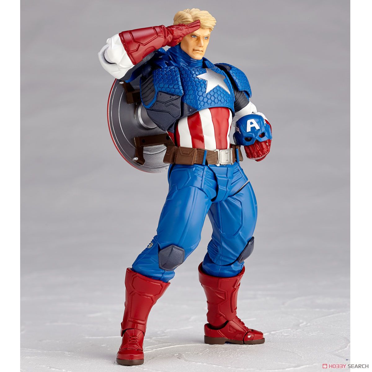 Figure Complex Amazing Yamaguchi No.007 Captain America (Completed) Item picture6