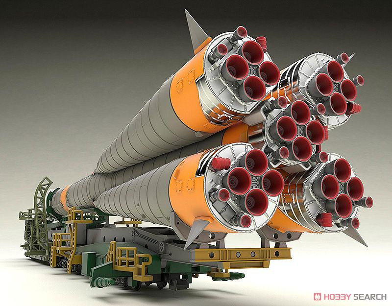 ソユーズロケット+搬送列車 (プラモデル) 商品画像2