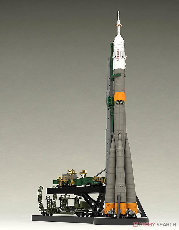 ソユーズロケット+搬送列車 (プラモデル) 商品画像3