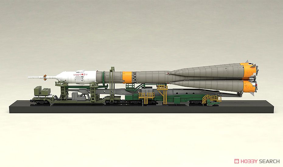 ソユーズロケット+搬送列車 (プラモデル) 商品画像4