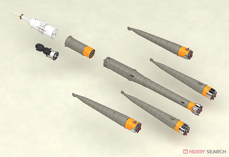 ソユーズロケット+搬送列車 (プラモデル) 商品画像6