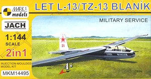 L-13 ブラニック グライダー 「軍用機」 (2キット入) (プラモデル)