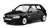 Peugeot106 Rally Phase II (Black) (Diecast Car) Item picture1