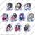 The Idolm@ster Cinderella Girls Clear Clip Badge Ver. Cool (Set of 10) (Anime Toy) Item picture1