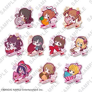 The Idolm@ster Cinderella Girls Clear Clip Badge Ver. Cute (Set of 10) (Anime Toy)
