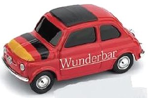 FIAT 500 ドイツ `Wunderbar` (すばらしい) (ミニカー)