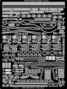 Photo-Etched Parts for HMS Ark Royal (for Aoshima) (Plastic model)