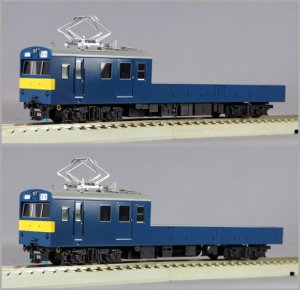 16番(HO) 国鉄 クモル145・クル144形 (2両セット) (塗装済み完成品) (鉄道模型)