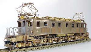1/80(HO) J.N.R. Electric Locomotive Type EF57 No.4 (Tohoku Specified) (Unassembled Kit) (Model Train)