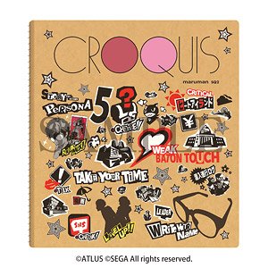 Persona 5 Croquis Book Motif Design (Anime Toy)