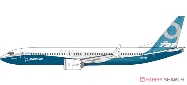 737 MAX 9 ボーイングハウスカラー N7379E (完成品飛行機) その他の画像1