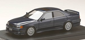 Toyota Chaser Tourer V (JZX100) Late Type SportsWheel Dark Blue Mica (Diecast Car)