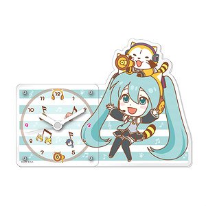 初音ミク×ラスカル アクリルクロック (キャラクターグッズ)