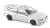 フォード シエラ RS コスワース 1986 ホワイト 4個セット (トイグレード) (ミニカー) その他の画像1