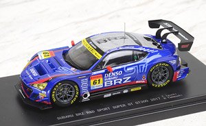 SUBARU BRZ R&D SPORT SUPER GT GT300 2017 No.61 (ミニカー)