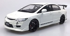 Honda Civic FD2 J`s Racing White (ミニカー)