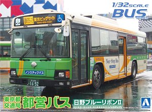 Bureau of Transportation Tokyo Metropolitan Government Toei Bus (Hino Blue Ribbon II) (Model Car)