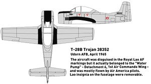 N.A.T-28B トロージャン エア・アメリカ (プラモデル)