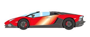 Lamborghini Aventador LP720-4 Roadster 50th Anniversario 2013 Candy Red (Diecast Car)