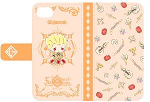 Fate/Grand Order 【Design produced by Sanrio】 手帳型iPhoneケース (6,6s,7,8対応) ギルガメッシュ (キャラクターグッズ)