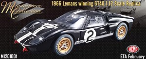 Ford GT40 MKII 66年 ルマン #2 Chris Amon & Bruce McLaren 1966年 ルマン チャンピオンシップ 50周年記念 (ミニカー)