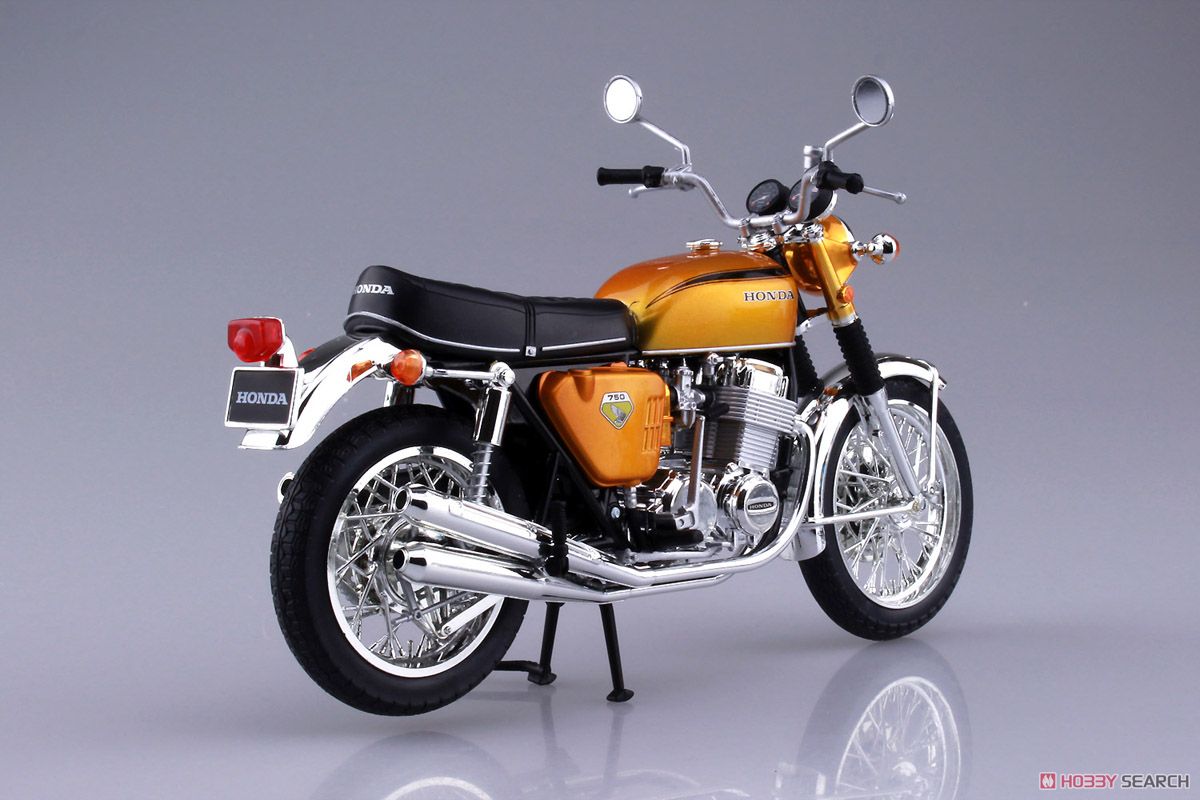 Honda CB750FOUR(K0) キャンディゴールド (ミニカー) 商品画像3