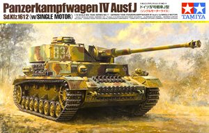 German Pz.Kpfw.IV Ausf.J (w/Single Motor) (Plastic model)