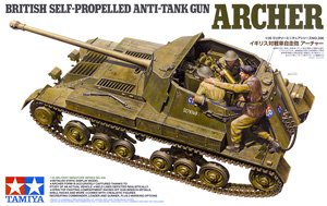 British Self-Propelled Anti-Tank Gun Archer (Plastic model)