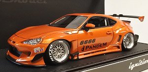 PANDEM TOYOTA 86 V3 Orange (ミニカー)