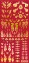 Tattoo Decal 03 [Fire] Gold (1 Sheet) (Material) その他の画像3 Thumbnail