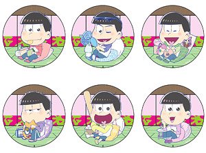 おそ松さん フラスコシリーズ 缶バッチコレクションVol1 6個セット (キャラクターグッズ)