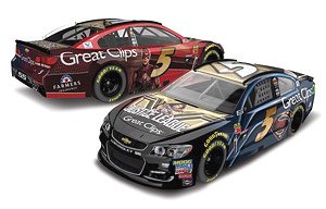 NASCAR Cup Series 2017 Chevrolet SS GREAT CLIPS/JUSTICE LEAGUE #5 Kasey Kahne (ミニカー)