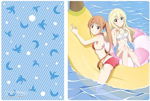 Bushiroad Rubber Mat Collection Vol.107 Aho-Girl [Yoshiko & Sayaka] (Card Supplies)