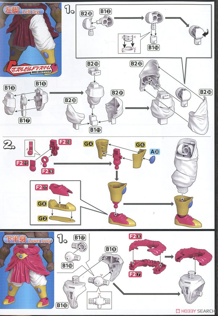 フィギュアライズスタンダード 伝説の超サイヤ人 ブロリー (プラモデル) 設計図5