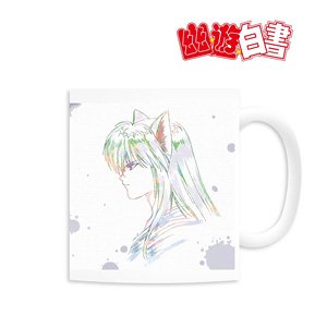 Yu Yu Hakusho Ani-Art Mug Cup (Youko Kurama) (Anime Toy)