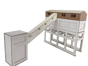 Coal Hopper (Unassembled Kit) (Model Train)