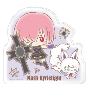 Fate/Grand Order (Design Produced by Sanrio) アクリルメモスタンド マシュ＆フォウ (キャラクターグッズ)