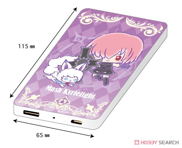 Fate/Grand Order (Design Produced by Sanrio) モバイルバッテリー マシュ＆フォウ (キャラクターグッズ) 商品画像2