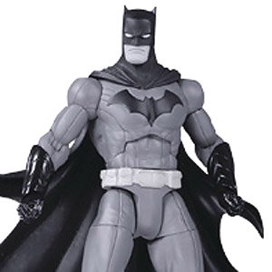 DC Comics - DC 6inch Action Figure: Batman Comics / Black & White - Batman By Greg Capullo (Completed)